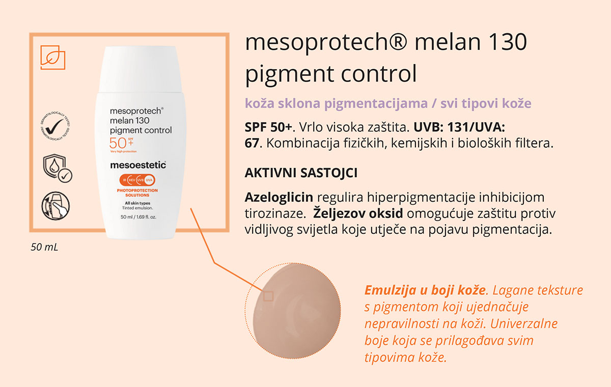Mesoestetic Melan 130+ pigment control 50ml - Slika 2